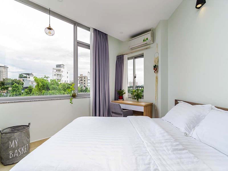 Canal view serviced aparment leasing in Phu Nhuan District Saigon City Center