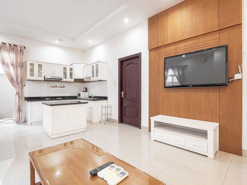 Spacious servviced apartment rental in Thao Dien area, District 2, Thu Duc City
