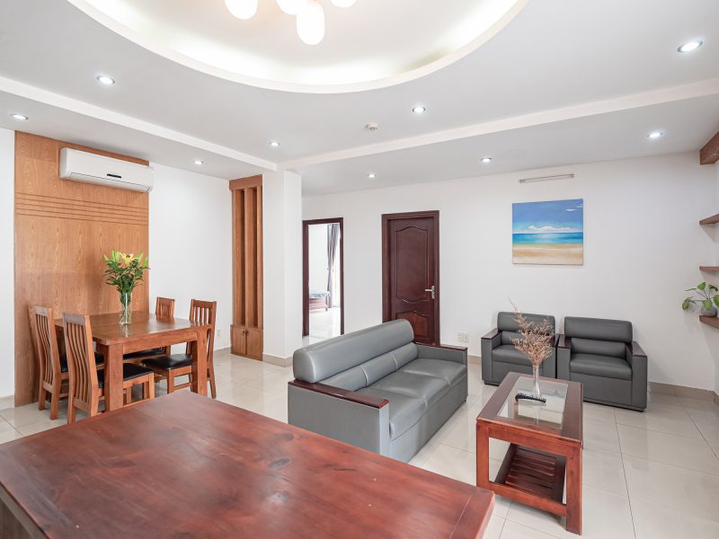 Nice view flat for rent in Thao Dien Ward, District 2, Thu Duc City, Saigon.