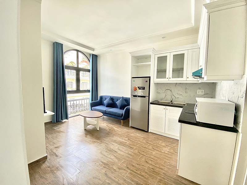 Nice serviced apartment for rent on Thao Dien District 2 Thu Duc City