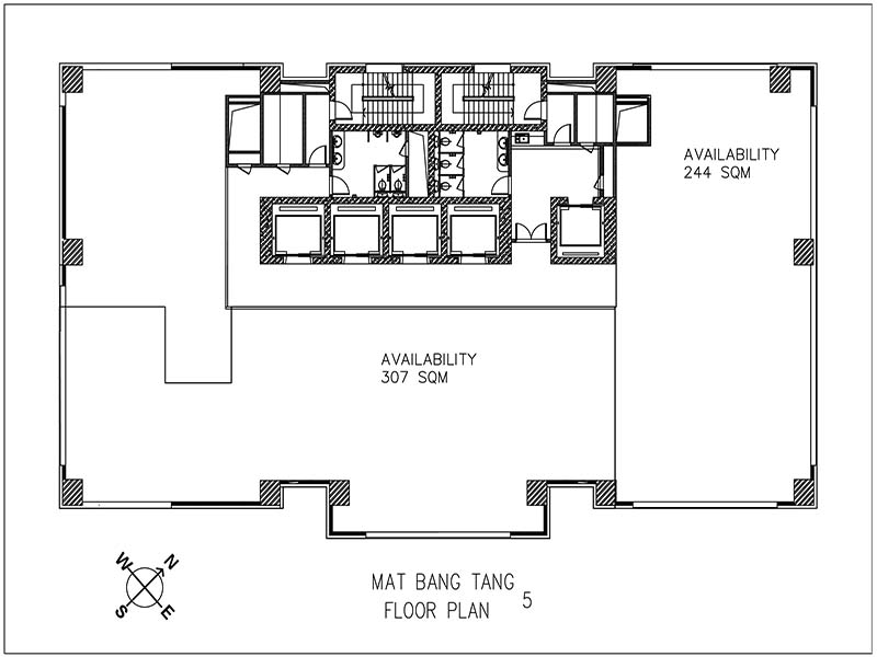 Office for lease in District 1 Le Thanh Ton Street, Saigon City Center