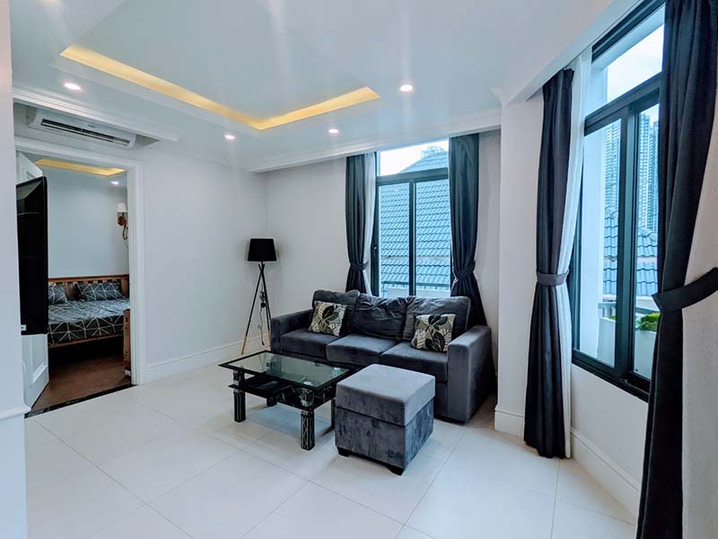 Riverview serviced apartment for rent on Binh An Ward District 2 Thu Duc City