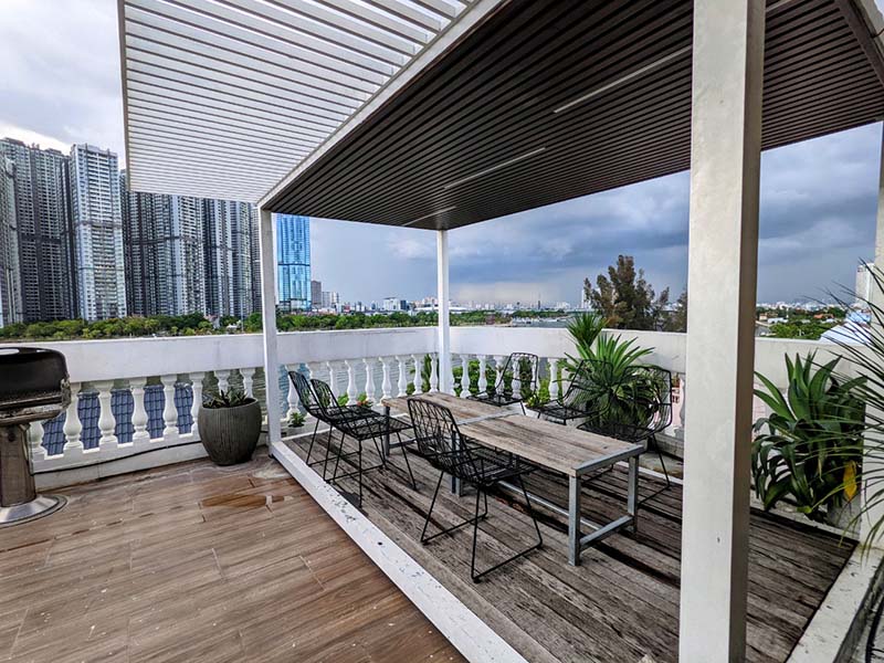 Riverview serviced apartment for rent on Binh An Ward District 2 Thu Duc City