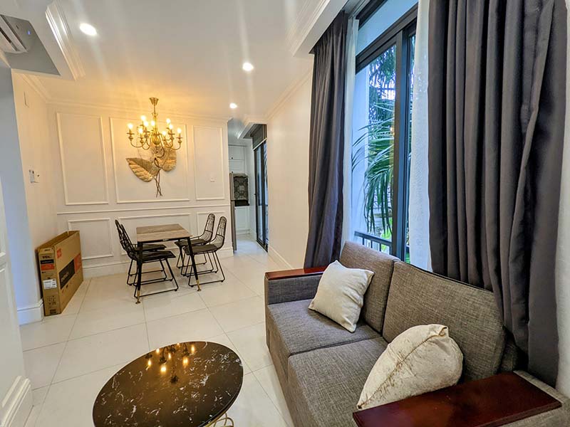 One bedroom sericed apartment for lease on Tran Nao St, District 2, Thu Duc City