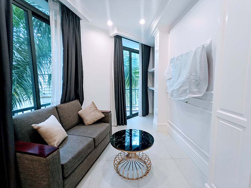 One bedroom sericed apartment for lease on Tran Nao St, District 2, Thu Duc City
