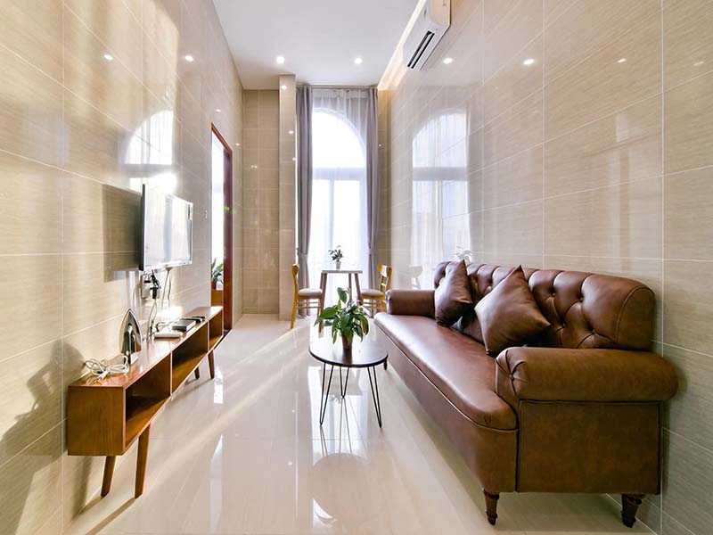 Sunshine serviced apartment leasing in Phu Nhuan Saigon Urban District