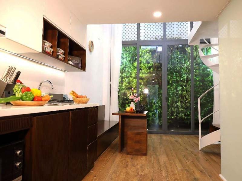 Windy serviced apartment for rent in District 1 Ho Chi Minh City