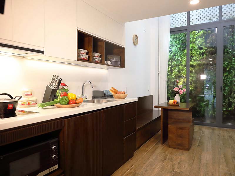 Windy serviced apartment for rent in District 1 Ho Chi Minh City