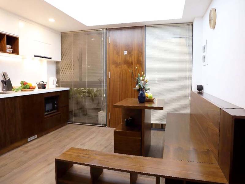 Windy serviced apartment for rent in District 1 Ho Chi Minh City