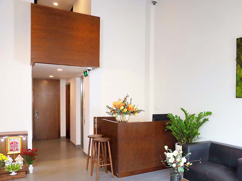 Windy serviced apartment for rent in District 1 Ho Chi Minh City