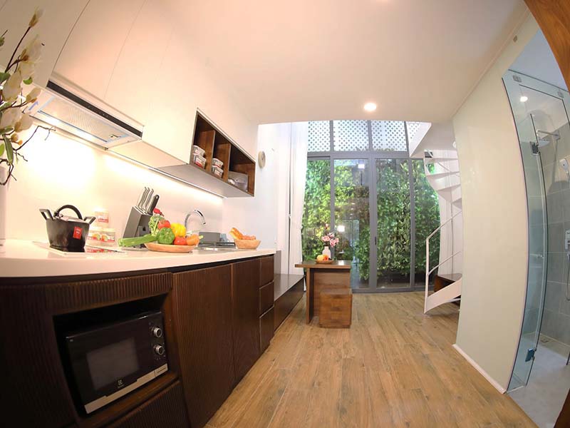 Windy serviced apartment for rent in District 1 Ho Chi Minh City