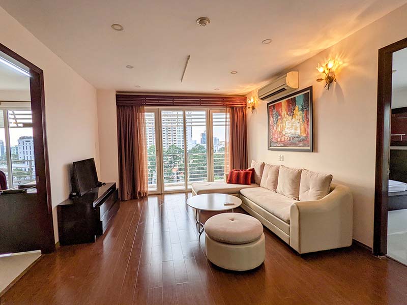 Windy serviced apartment for rent in District 3 Saigon Urban District