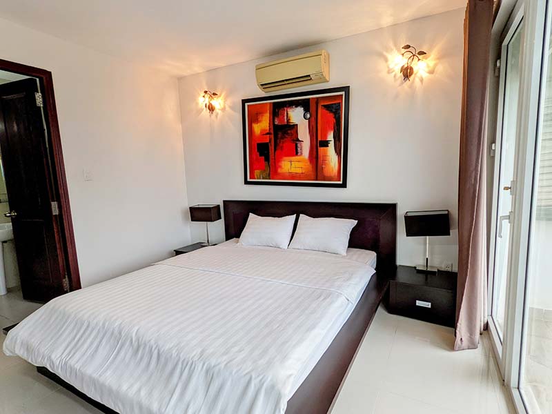 Windy serviced apartment for rent in District 3 Saigon Urban District