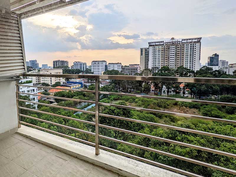 Windy serviced apartment for rent in District 3 Saigon Urban District