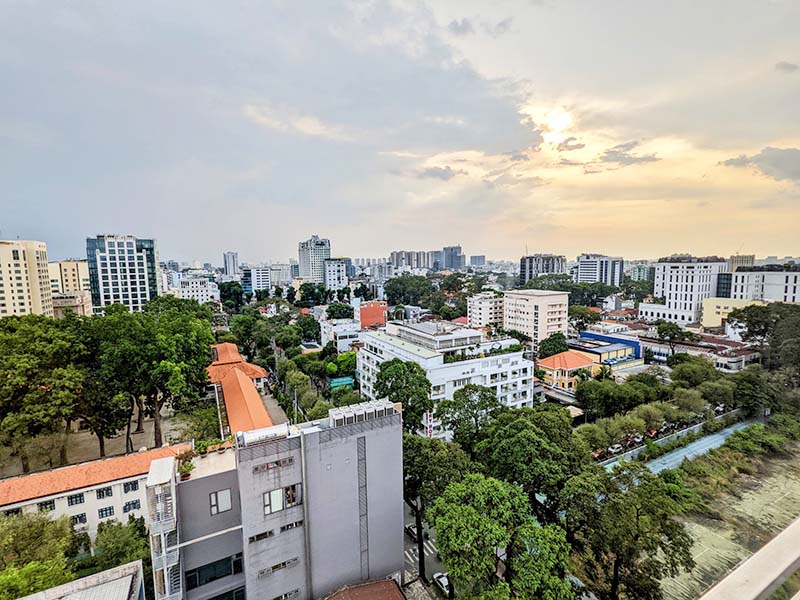 Windy serviced apartment for rent in District 3 Saigon Urban District