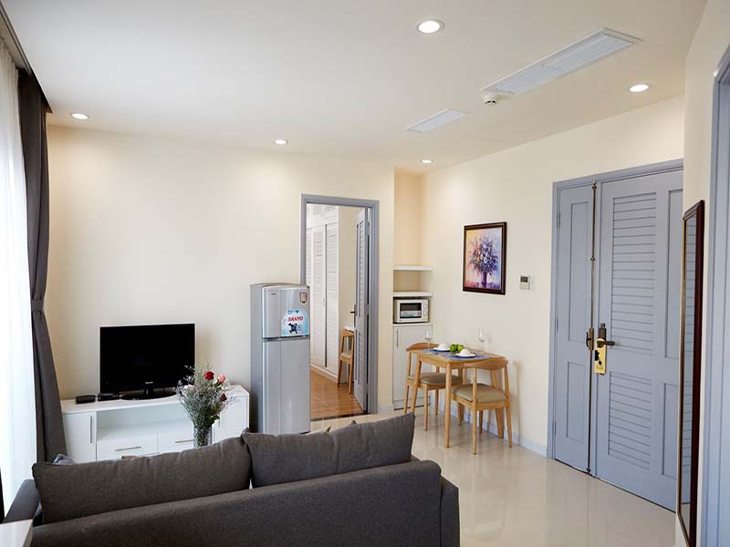 Serviced apartment for rent in Tan Binh District Dong Nai Street