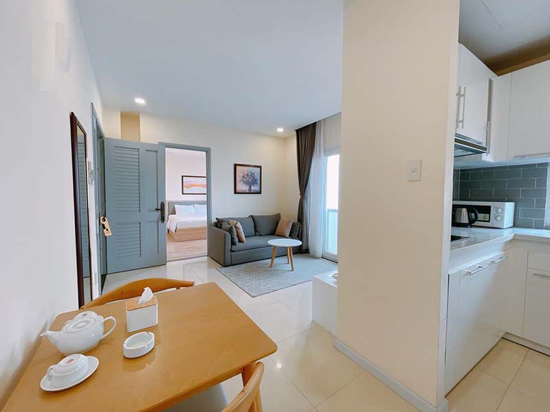 Serviced apartment for rent in Tan Binh District Dong Nai Street
