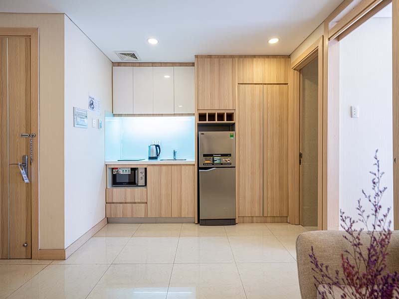 Serviced apartment for rent in District 1 Nguyen Binh Khiem Street.
