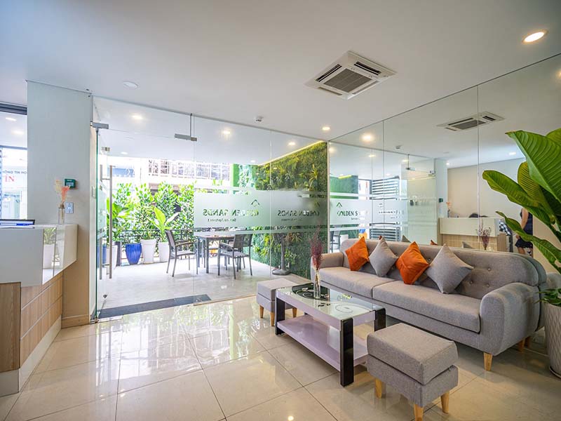 Serviced apartment for rent in District 1 Nguyen Binh Khiem Street.