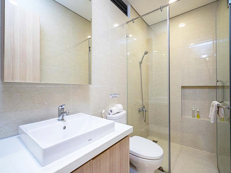 Serviced apartment for rent in District 1 Nguyen Binh Khiem Street.