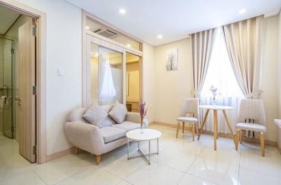 Serviced apartment for rent in District 1 Nguyen Binh Khiem Street.