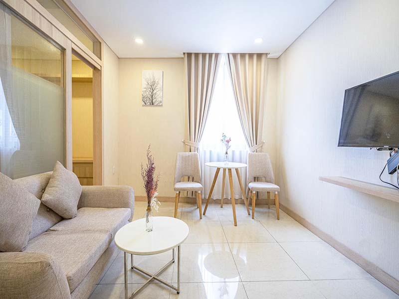 Serviced apartment for rent in District 1 Nguyen Binh Khiem Street.