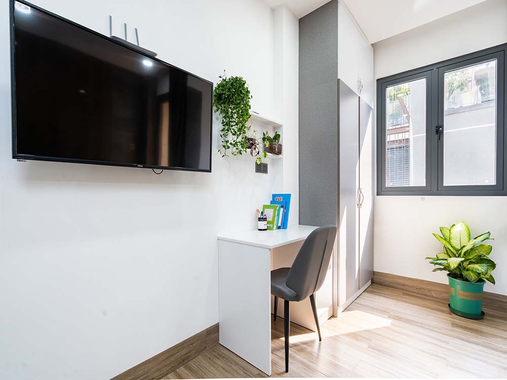 Studio apartment for rent in Binh Thanh District Nguyen Gia Tri Street 