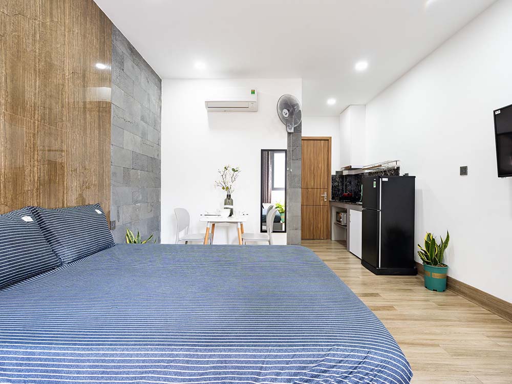 Studio apartment for rent in Binh Thanh District Nguyen Gia Tri Street 