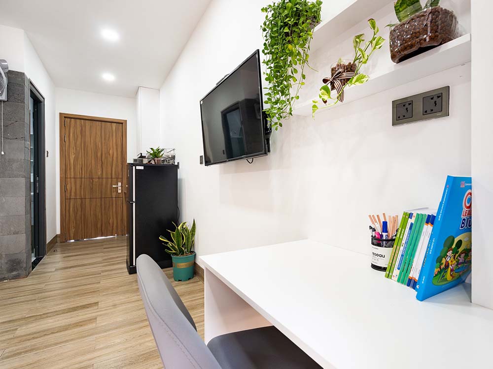 Studio apartment for rent in Binh Thanh District Nguyen Gia Tri Street 