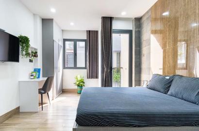 Studio apartment for rent in Binh Thanh District Nguyen Gia Tri Street 