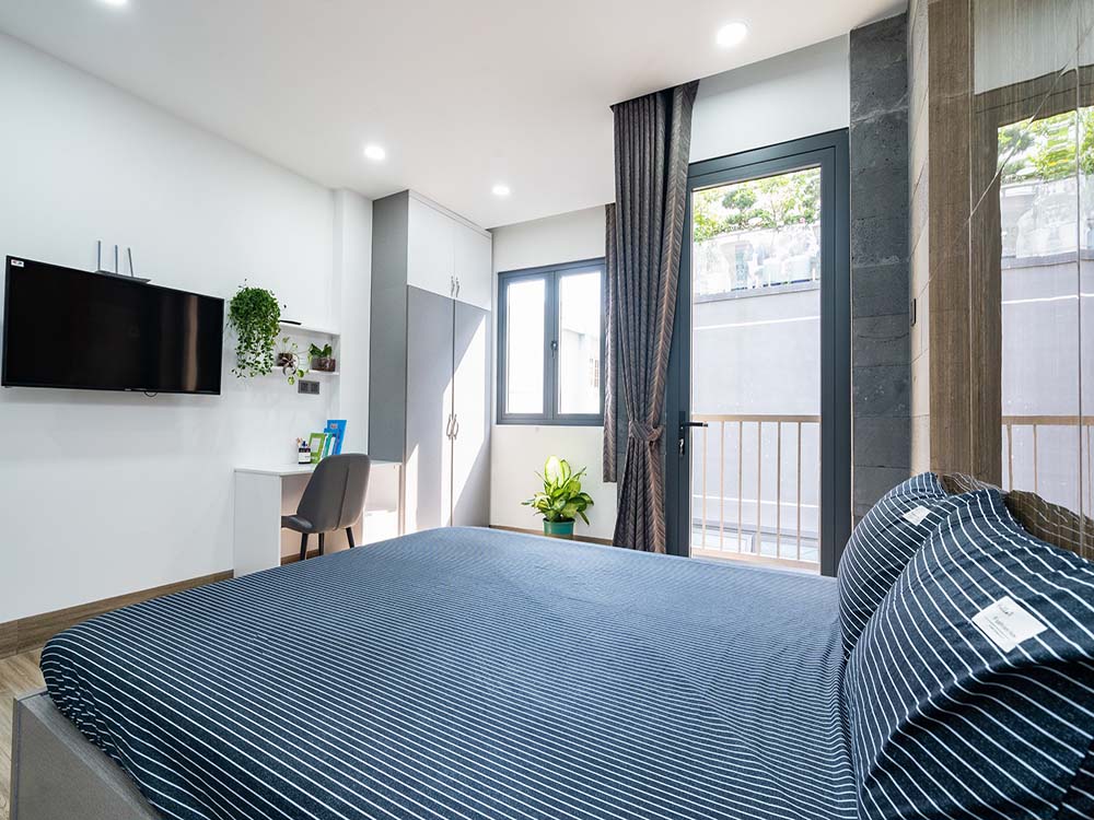 Studio apartment for rent in Binh Thanh District Nguyen Gia Tri Street 