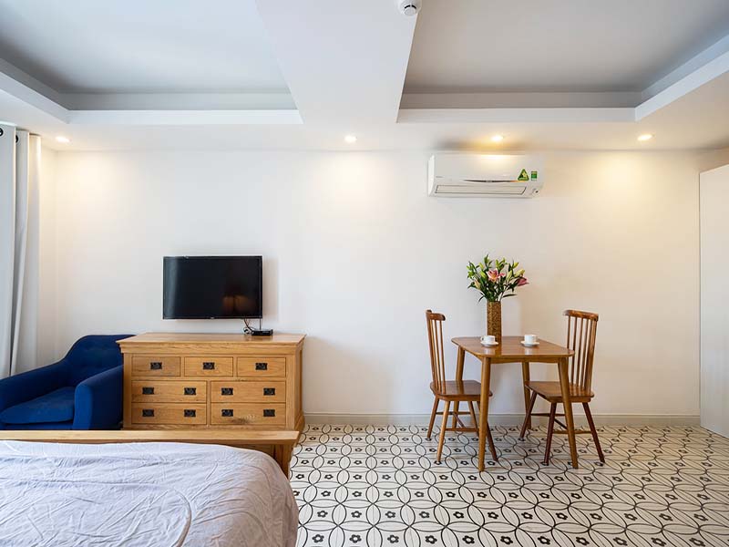 Indochina style serviced apartment for rent on Thao Dien District 2 Thu Duc City