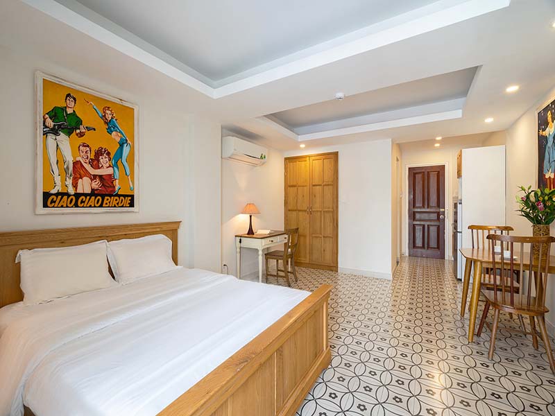 Indochina style serviced apartment for rent on Thao Dien District 2 Thu Duc City