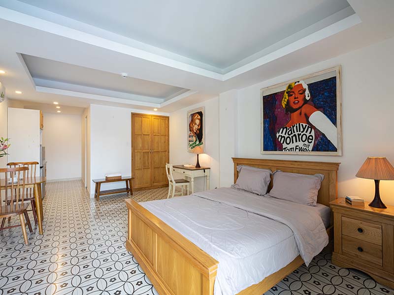 Indochina style serviced apartment for rent on Thao Dien District 2 Thu Duc City