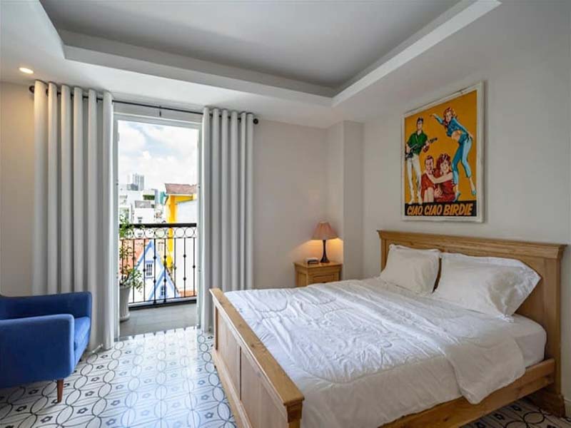 Indochina style serviced apartment for rent on Thao Dien District 2 Thu Duc City