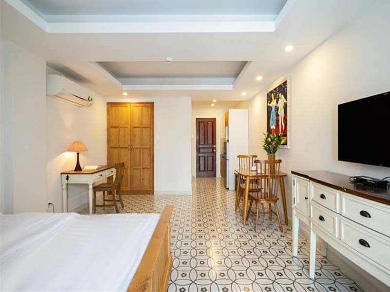 Indochina style serviced apartment for rent on Thao Dien District 2 Thu Duc City