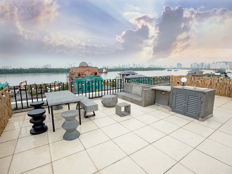 Serviced apartment for rent in District 2 Thu Duc City, Thanh My Loi Ward