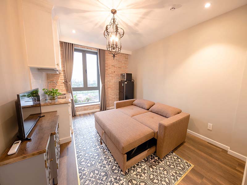 Serviced apartment for rent in District 2 Thu Duc City, Thanh My Loi Ward