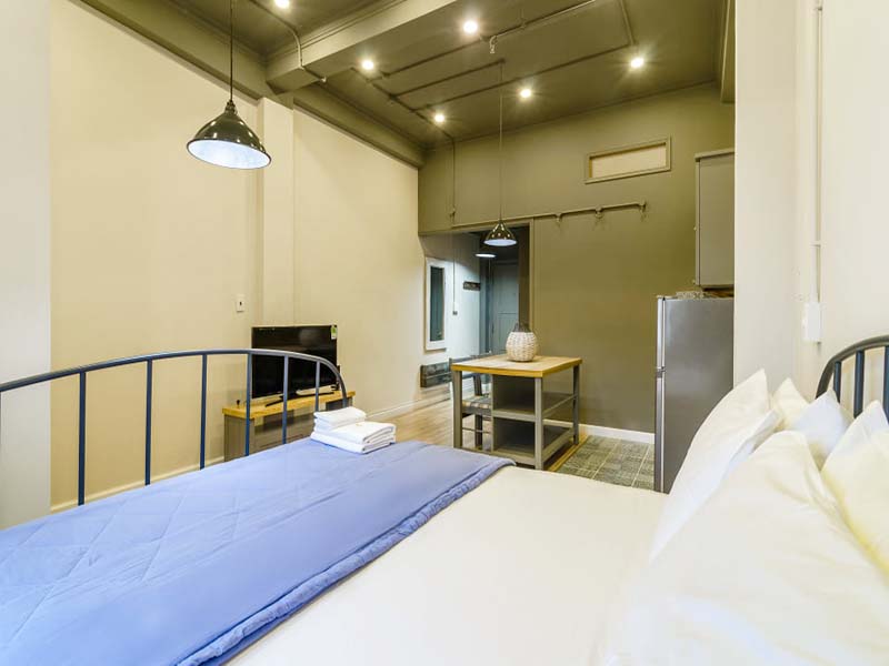 Indochine style serviced apatment for lease on Tan Binh District Saigon