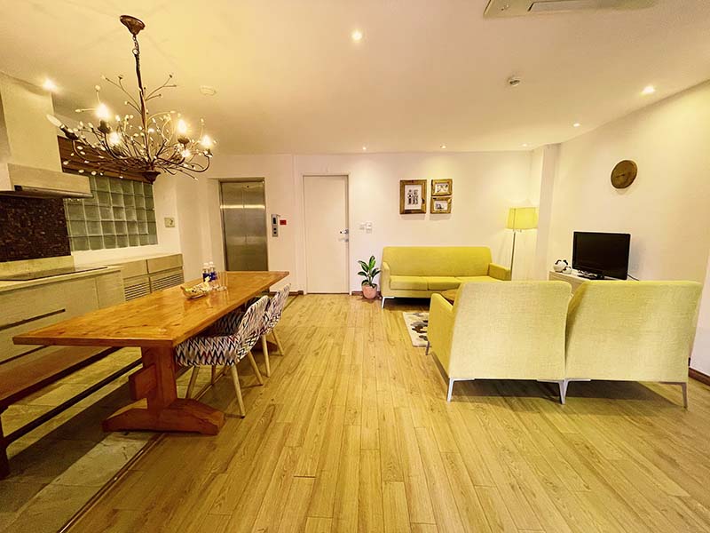 Unique serviced apartment for rent in Phu Nhuan District Saigon City Center