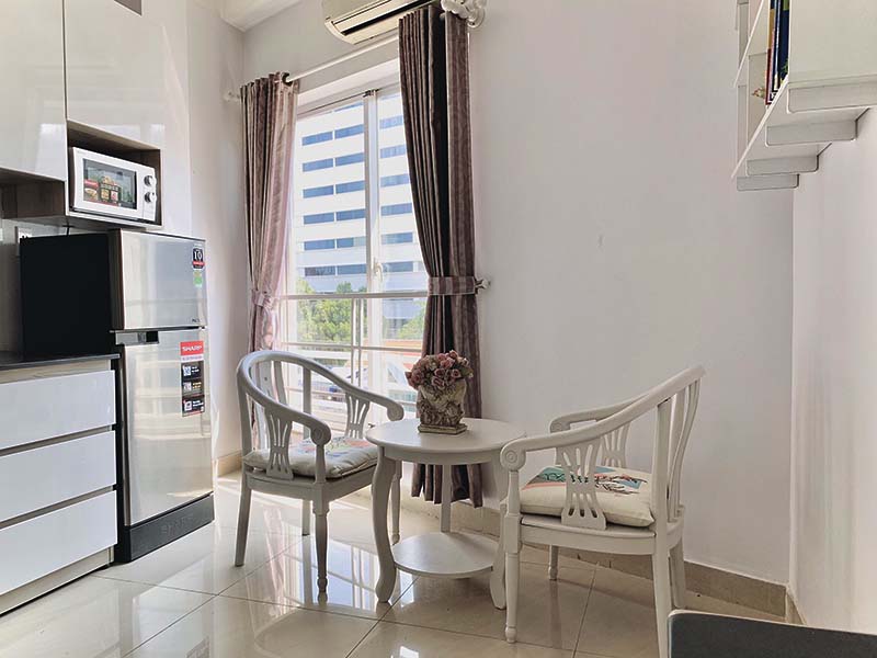 Studio apartment for rent on Tan Hai Street, Tan Binh District, Ho Chi Minh City