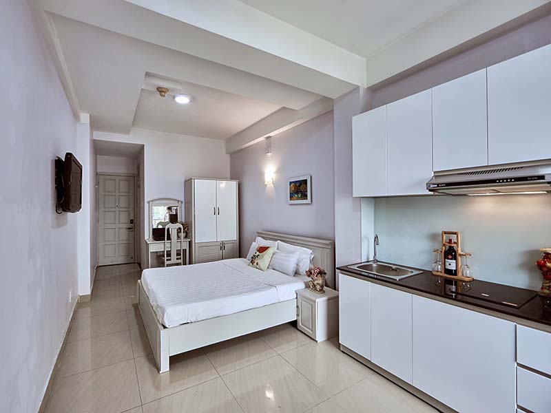 Studio apartment for rent on Tan Hai Street, Tan Binh District, Ho Chi Minh City