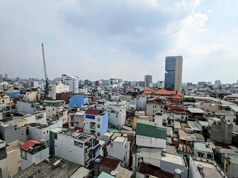 Penthouse apartment for rent in Phu Nhuan District Nguyen Thuong Hien Street