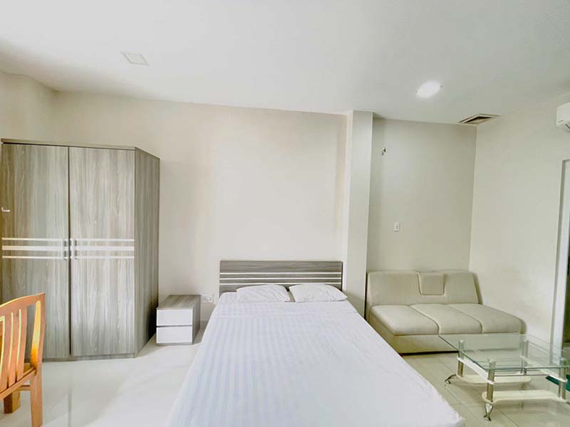 Studio apartment for rent on Vo Thi Sau Ward Truong Dinh Street District 3