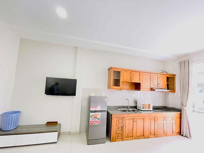 Studio apartment for rent on Vo Thi Sau Ward Truong Dinh Street District 3