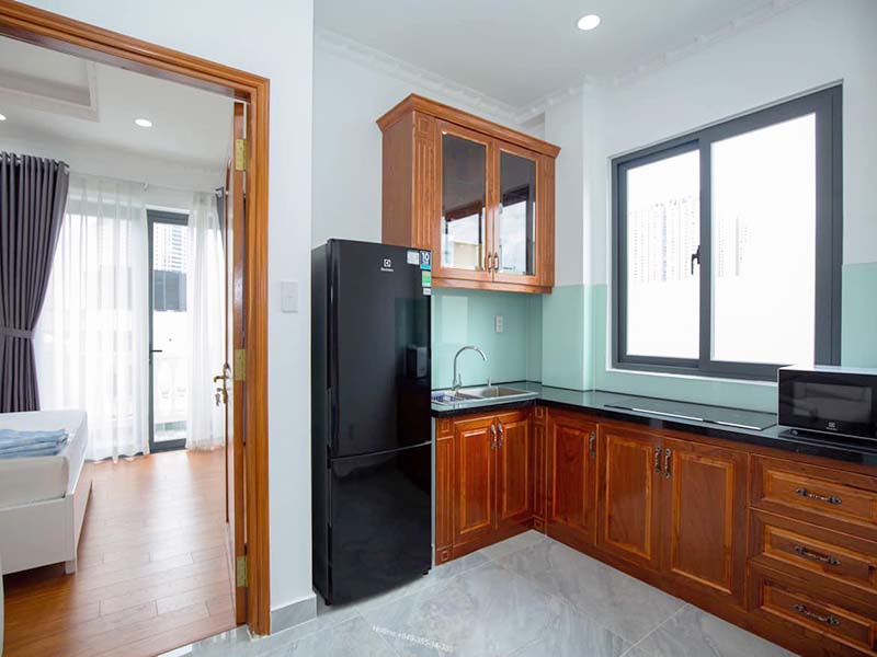 One bedroom riverside apartment for rent on Thao Dien, Thu Duc City