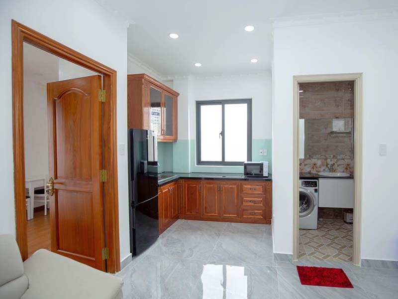 One bedroom riverside apartment for rent on Thao Dien, Thu Duc City