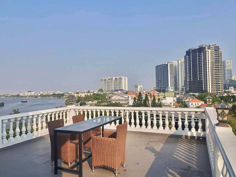 One bedroom riverside apartment for rent on Thao Dien, Thu Duc City