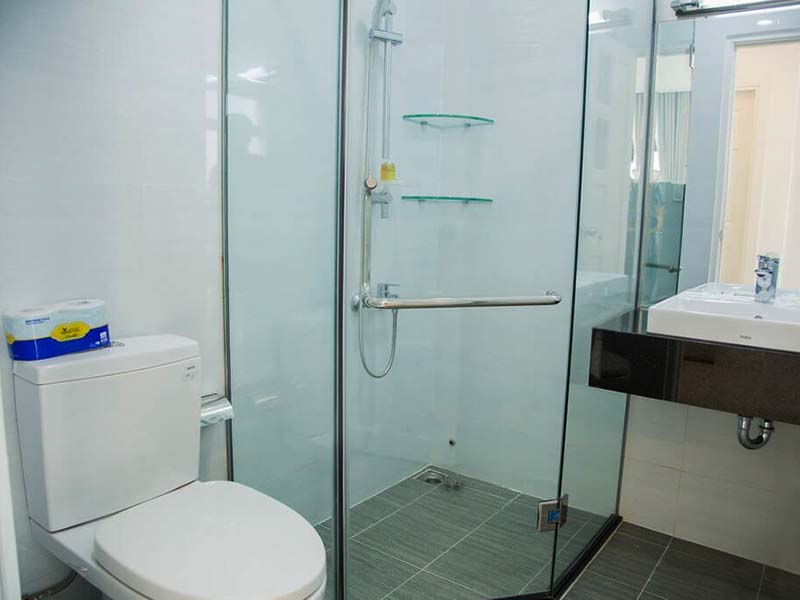 Windy serviced apartment for rent has riverview on Thao Dien District 2