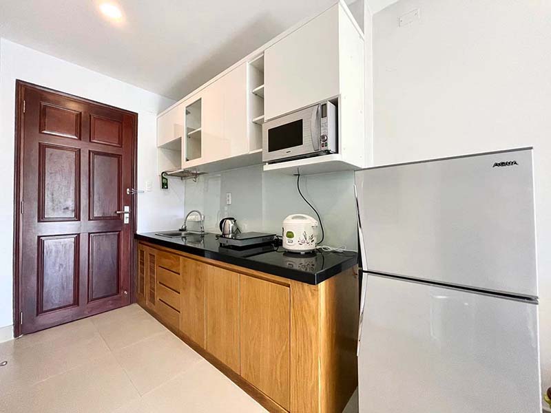 Nice view studio apartment for rent in Binh Thanh District, Me Linh St.
